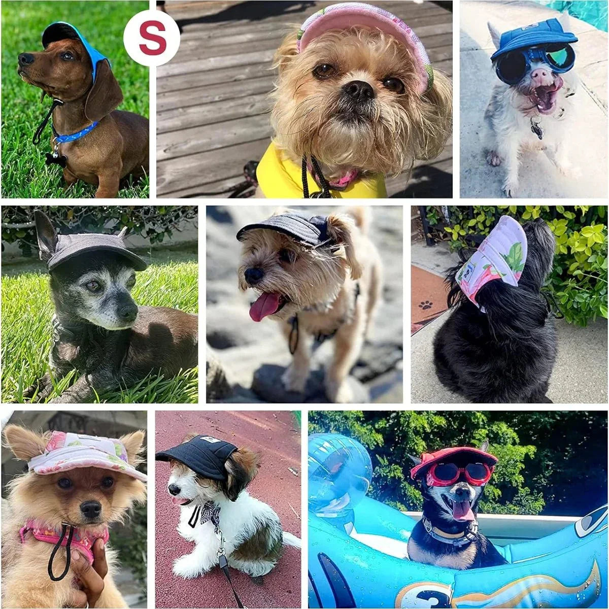 Adjustable Doggo Summer Hat - Puparazzi Store