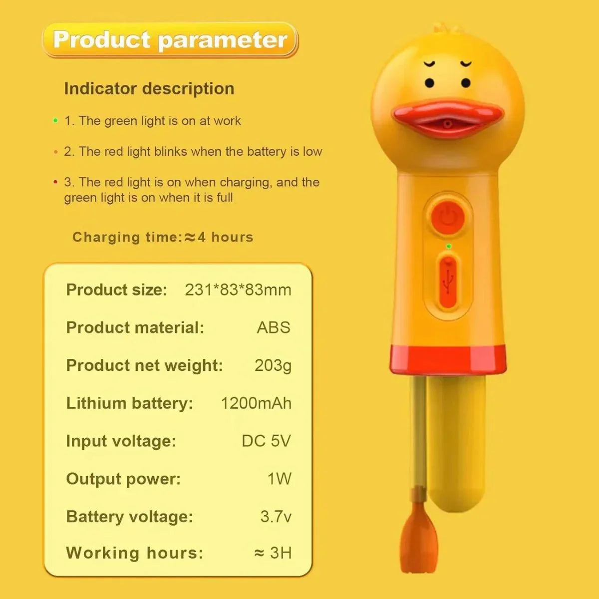 Ducky Foam Dispenser - Puparazzi Store