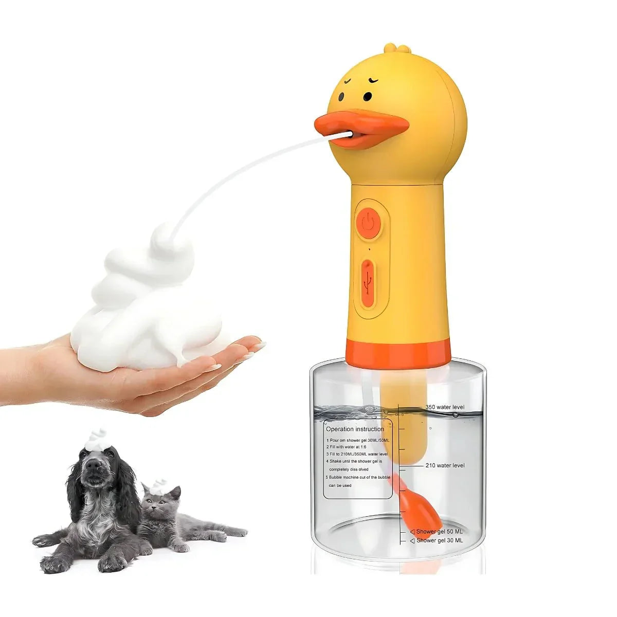 Ducky Foam Dispenser - Puparazzi Store