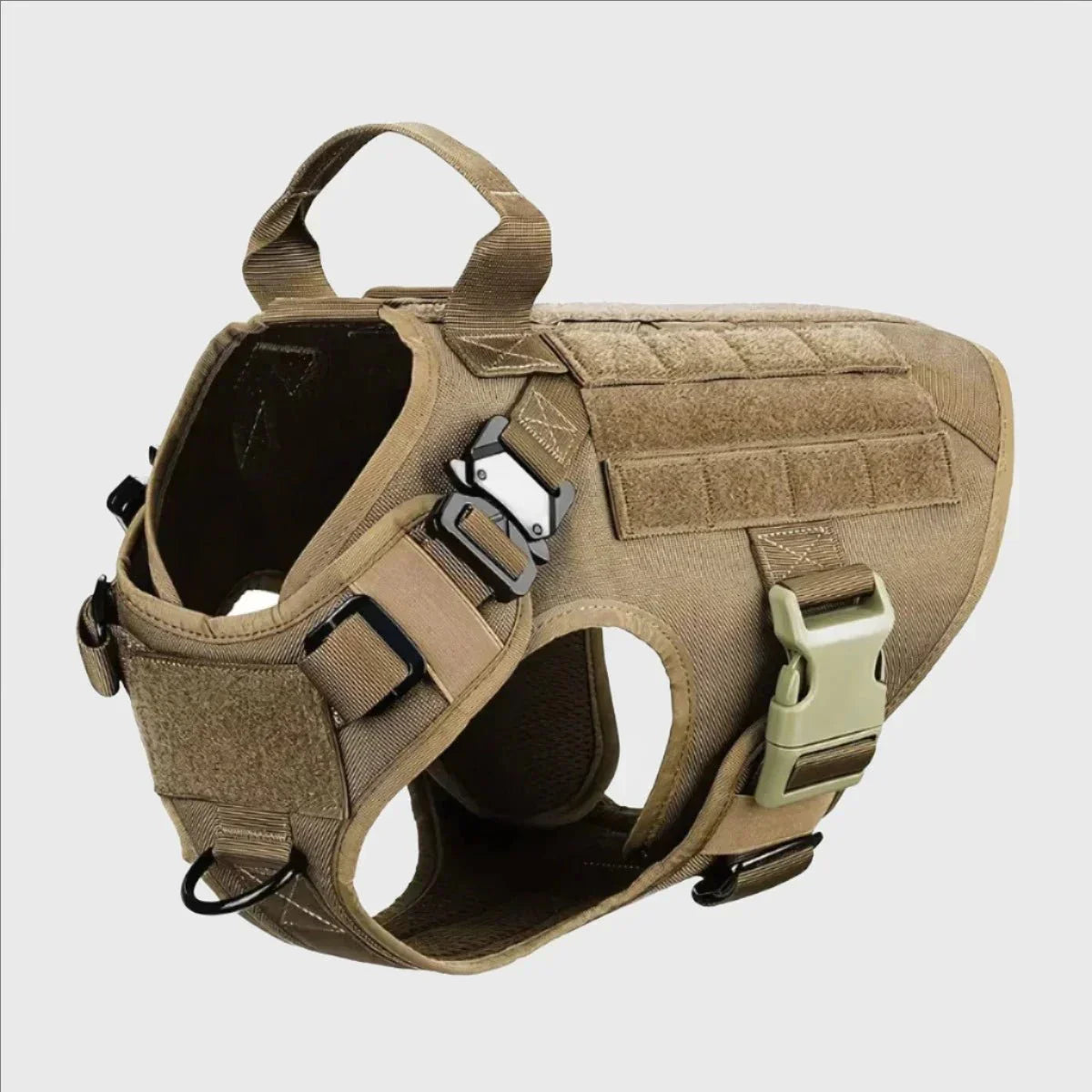 Heavy-Duty Tactical Dog Harness And Leash Set - Puparazzi Store