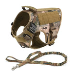 Heavy-Duty Tactical Dog Harness And Leash Set - Puparazzi Store