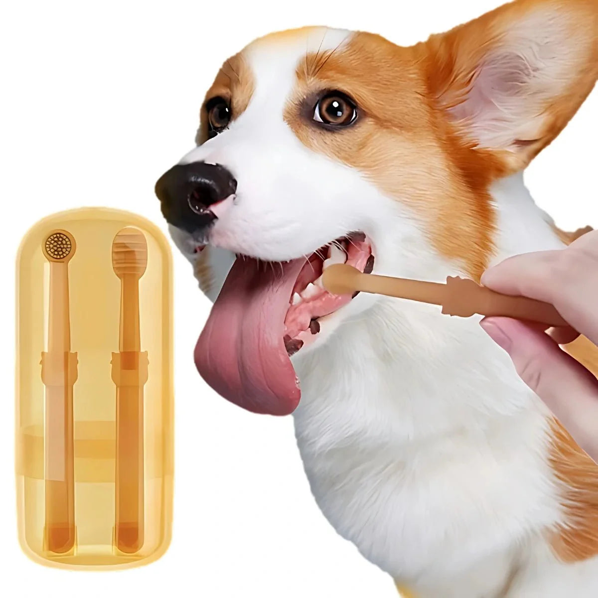 Nano Silicone Pet Toothbrush - Puparazzi Store